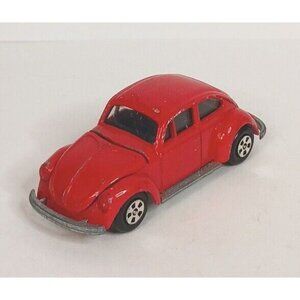 Lintoy Volkswagon VW Beetle 1200LS Diecast Vintage Red Collectable Hong Kong